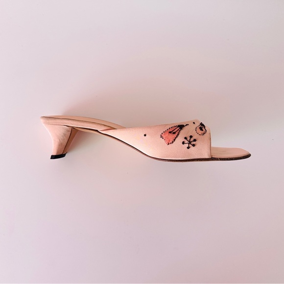 Prada Vintage Sandal Kitten Heels - Picture 4 of 6